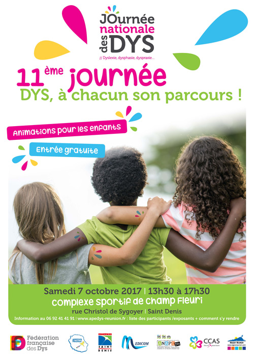 Affiche de la Journée Nationale des Dys 2017