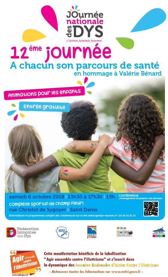 Affiche de la journée des DYS 2018