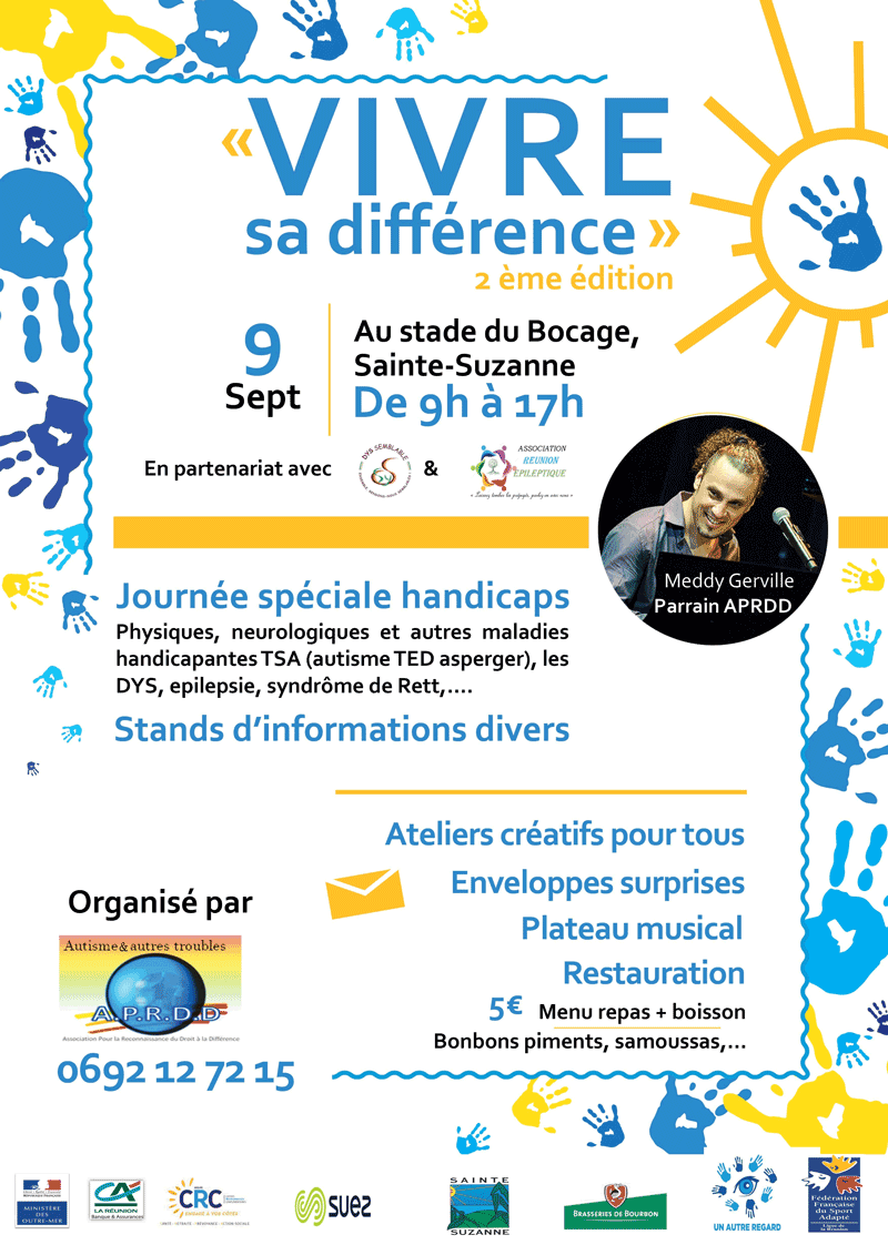 Affiche de la Journée Vivre sa différence