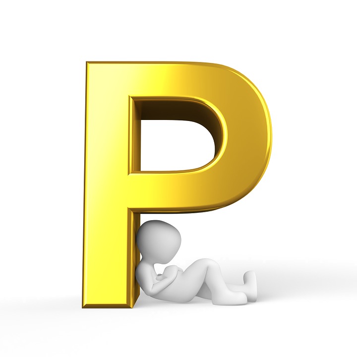 P